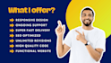 build rebuild custom website development as full stack and front end developer