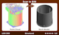 convert point cloud to revit model, scan to bim