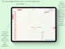design custom hyperlinked digital planner, journal, tracker