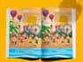create coloring story book and cover illustration for amazon