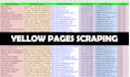 do yellow pages, yell, google maps and web data scraping