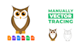 do manually high resolution vector tracing