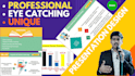 design unique professional powerpoint presentation