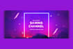 design outstanding facebook banner, youtube creative banner