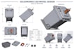 do cad design, 3d modeling, rendering using creo and solidworks