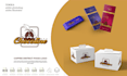 design food, cafe, bbq and restaurant logo