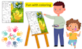 give unique premade illustration coloring pages bundles for kids