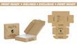 do personalized packaging box design, custom kraft paper box subscription box