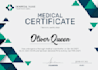 do any certificate template, award certificate professional certificate design