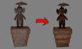 convert point cloud to 3d mesh model