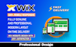 design or redesign wix website, lead capture page, wix ecommerce