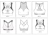 create activewear technical drawings and tech pack template