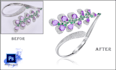 do your jewelry images editing and shine with high end retouching