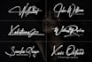 design handwriting, signature, scripted, cursive, photography logo