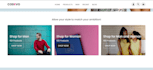 frontend development using HTML, CSS and javascript