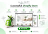 design and build a professional shopify store for your business