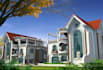 redraw your architectural plan from a sketch and make it 3d