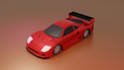 create low poly models of cars
