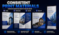 design professional flyers, brochures, posters and print materials