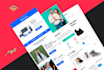 design a responsive HTML email template or HTML newsletter