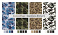 create custom camouflage seamless pattern for your clothing brand