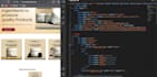create your front end using scratch html, css, javascript,