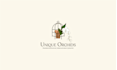 design minimal hand drawn botanical boho logo