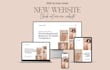 create a unique clean landing page design in adobe xd or figma