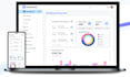 design the uiux for a saas CRM dashboard, or a web or mobile app