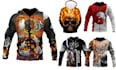 create wonderful aop hoodie, sweatshirt design