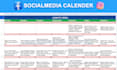 create content calendar for your social media