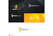 design origami, modern, polygonal or geometric logo