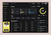 design admin panel dashboard or web application UI saas