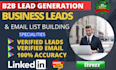 do b2b linkedin lead generation by using a sales navigator