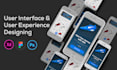 do modern UI UX design for creative website and mobile apps