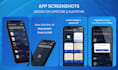 create app screenshots for app store, play store within 24hr