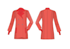 create technical flat drawings of coats and tech pack