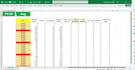 develop material requirement planning mrp, mps in excel