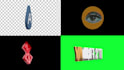 make a 3d rotating logo animation gif 360 spin perfect loop