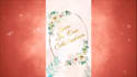 create an exquisite animated wedding video invitation