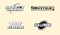 design custom y2k logo for streetwear brand