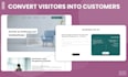 design a high converting marketing landing page in figma