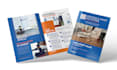 design professional company brochure, bifold brochure, trifold brochure design