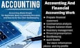 accounting and finance assignments , projects