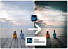 do bulk photo editing and retouching