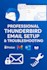 setup and fix thunderbird email app