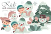design cute vector illustrations