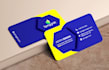 unique modern stylish professional business card design