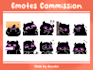 draw your twitch emotes, by junoko