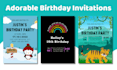design a printable invitation for birthday, baby shower, or any celebration